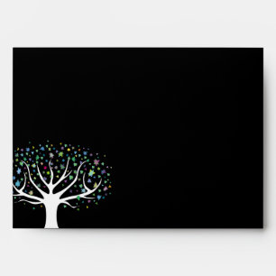 TREE of LIFE with STARS Bat Mitzvah Envelope