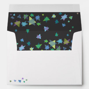 TREE of LIFE with STARS Bat Mitzvah Envelope