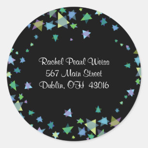 TREE of LIFE with STARS Return Address Sticker