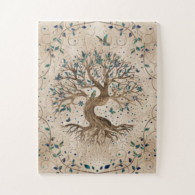 Tree of Life - Yggdrasil Jigsaw Puzzle (Vertical)