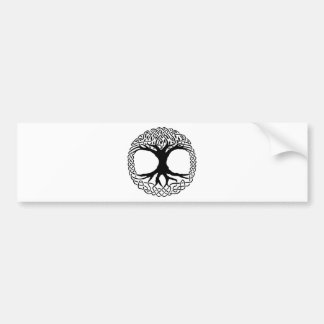 Tree of Life Yggdrasil Norse wicca mythology Bumper Sticker