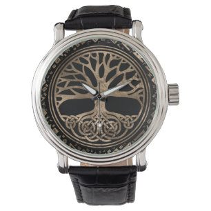 Tree of life -Yggdrasil Runic Pattern Watch