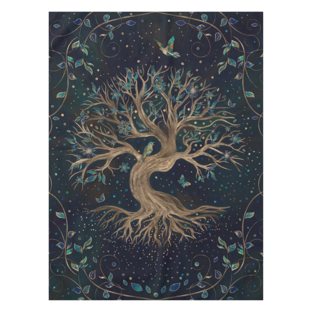 Tree of Life - Yggdrasil Tablecloth (Front)