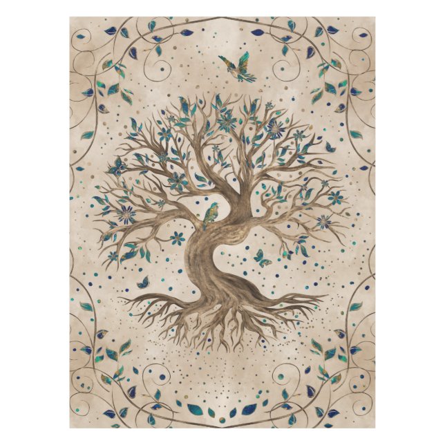 Tree of Life - Yggdrasil Tablecloth (Front)