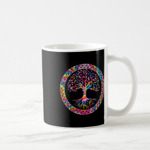 Tree Of Life Yoga Chakra Astrology Yggdrasil Celti Coffee Mug