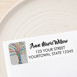 Tree Of Life Yoga Instructor Return Address Label