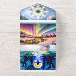 Tree of Life Zen All in One Foil Invite