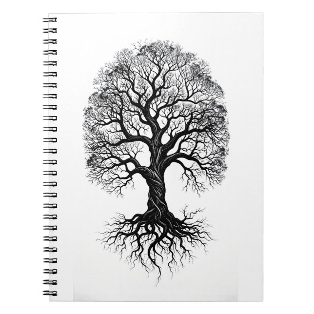 Tree of Life Zen Classic Notebook (Front)
