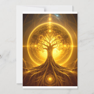 Tree of Life Zen Magnetic Card