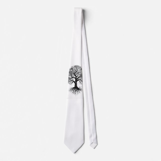 Tree of Life Zen Neck Tie (Front)