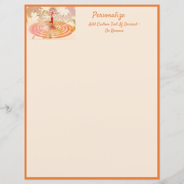 Tree of Life Zen Yoga Namaste Personalised (Front)