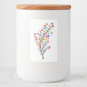 Tree of Love and Harmony Food Label