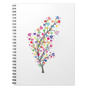 Tree of Love and Harmony Notebook