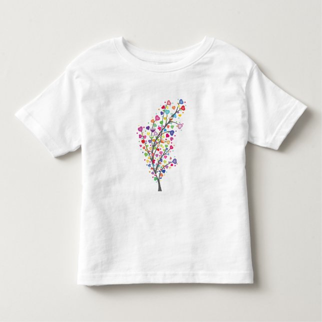 Tree of Love and Harmony Toddler T-Shirt (Front)