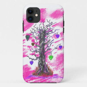 Tree of Love Pink Case-Mate iPhone Case