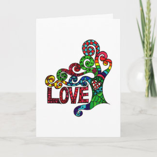 Tree of Love - Valentine's Day greetings card