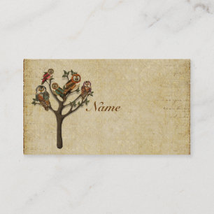 Tree of  Owls Business Card/Tags Business Card