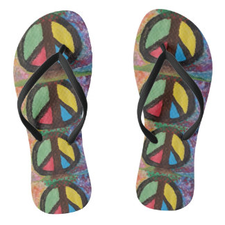 Tree of Peace Flip Flops