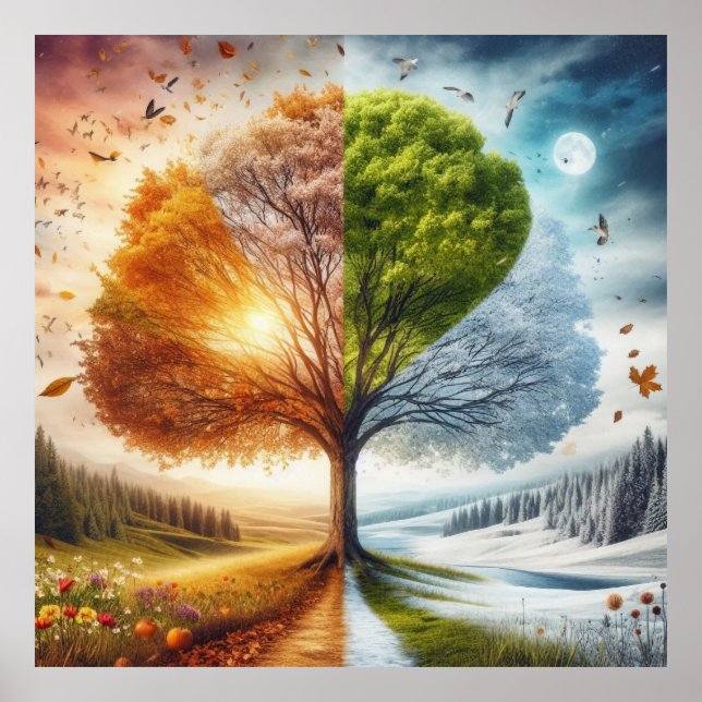 Tree of Seasons Poster (Front)