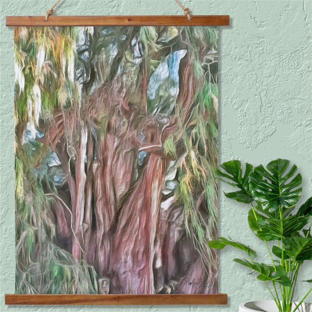 Tree of Tule Oaxaca OAX1 Hanging Tapestry (Creator Uploaded)