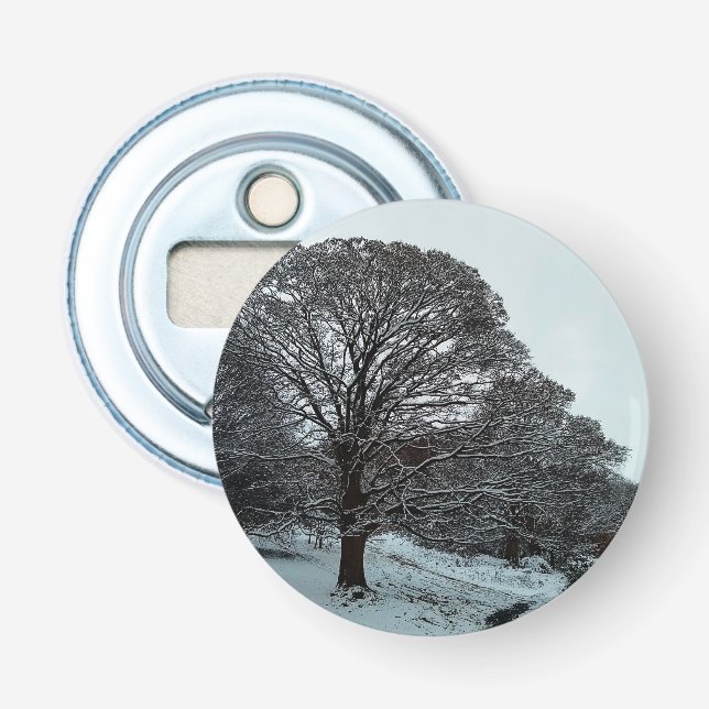 Tree, on the bank bottle opener (Front)