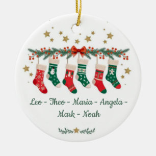 Tree Ornament Family, Christmas Ornament