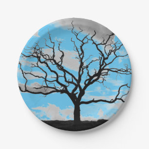 Tree Paper Plate