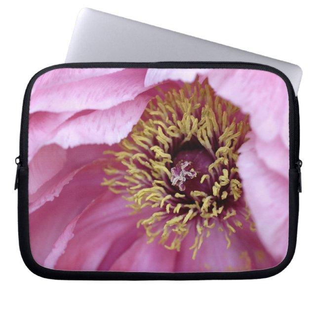 Tree Peony Electronics Bag (Front)
