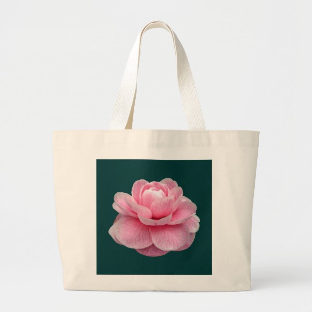 Tree Peony Large Tote Bag (Front)