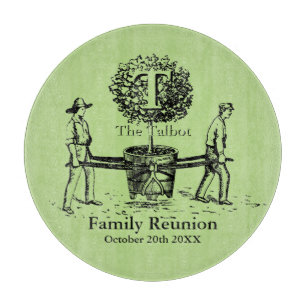Tree Personalised Family Reunion Cutting Board