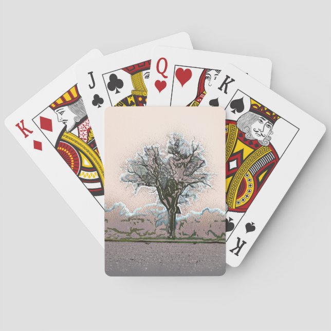 TREE PLAYING CARDS (Back)