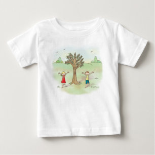 Tree Pose Toddler Long Sleeve Shirt