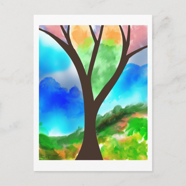 Tree Postcard (Front)