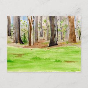 Tree postcard