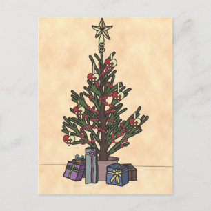 Tree, postcard