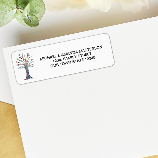 Tree Return Address Label (Creator Uploaded)