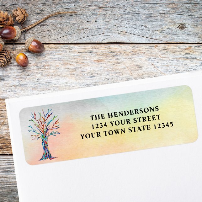  Tree Return Address Label (Creator Uploaded)