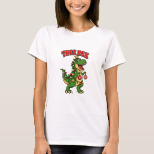 Tree rex — Christmas tree T-rex T-Shirt
