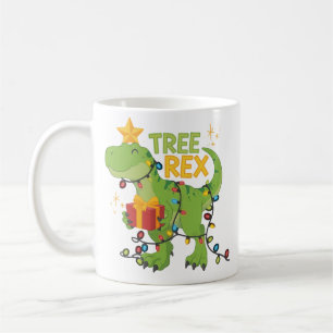 Tree Rex Dinosaur Family Christmas Group Matching Coffee Mug