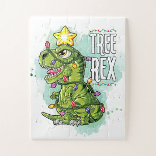 Tree Rex Dinosaur Jigsaw Puzzle