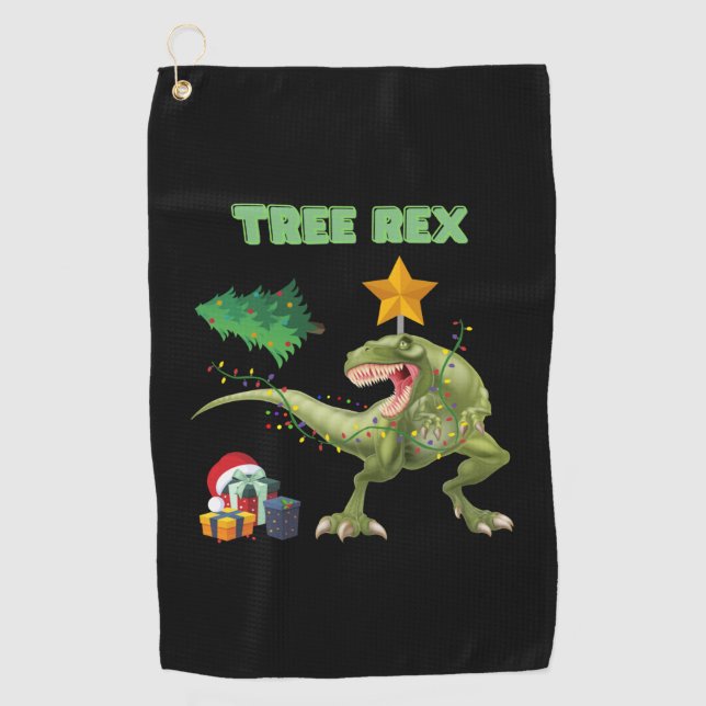 Tree rex golf towel (Front)