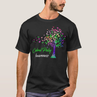 Tree Ribbon Cerebral Palsy Awareness T-Shirt