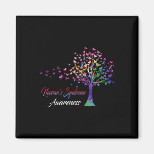 Tree Ribbon Noonan's Syndrome Awareness Magnet