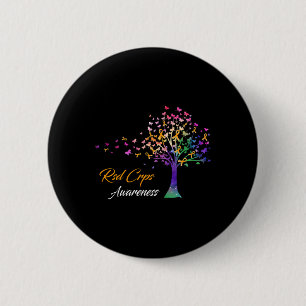 Tree Ribbon Rsd Crps Awareness 6 Cm Round Badge
