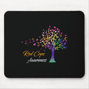 Tree Ribbon Rsd Crps Awareness  Mouse Pad