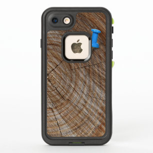 tree rings with thumb tack