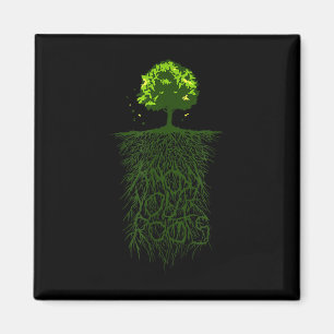 Tree Root Know Your Origin Nature Environmental Magnet