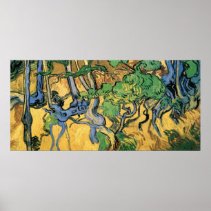 Tree Roots and Trunks by Vincent van Gogh Poster