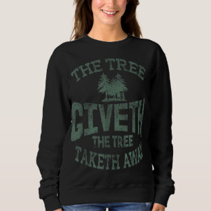 Tree Roots Disc Golf Basket Disc Golfing Frisbee D Sweatshirt