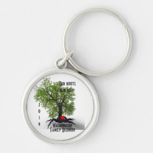 Tree Roots Run Deep for Family Keychain